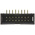 Amphenol T821 Series Right Angle Through Hole PCB Header, 16 Contact(s), 2.54mm Pitch, 2 Row(s), Shrouded