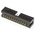 Amphenol T821 Series Straight Through Hole PCB Header, 24 Contact(s), 2.54mm Pitch, 2 Row(s), Shrouded
