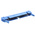 TE Connectivity AMP-LATCH, 2.54mm Pitch, 50 Way, 2 Row, Straight PCB Header, Through Hole
