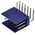 TE Connectivity AMPMODU HE14 Series Right Angle Through Hole PCB Header, 12 Contact(s), 2.54mm Pitch, 2 Row(s), Shrouded