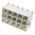 TE Connectivity Universal MATE-N-LOK Series Straight Through Hole PCB Header, 15 Contact(s), 6.35mm Pitch, 3 Row(s),