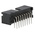 TE Connectivity AMP-LATCH Series, 2.54mm Pitch, 16 Way 2 Row Shrouded Right Angle PCB Header, Through Hole