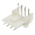 TE Connectivity EI Series Right Angle Through Hole PCB Header, 4 Contact(s), 2.5mm Pitch, 1 Row(s), Shrouded