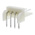 TE Connectivity EI Series Right Angle Through Hole PCB Header, 4 Contact(s), 2.5mm Pitch, 1 Row(s), Shrouded