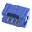 TE Connectivity AMP-LATCH Series Straight Through Hole PCB Header, 6 Contact(s), 2.54mm Pitch, 2 Row(s), Shrouded