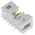 Harting SEK 18 Series Straight Through Hole PCB Header, 10 Contact(s), 2.54mm Pitch, 2 Row(s), Shrouded