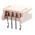 JST ZH Series Right Angle Through Hole PCB Header, 4 Contact(s), 1.5mm Pitch, 1 Row(s), Shrouded