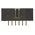 Amphenol ICC T821 Series Straight Through Hole PCB Header, 12 Contact(s), 2.54mm Pitch, 2 Row(s), Shrouded