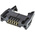 Amphenol T816 Series Straight Through Hole PCB Header, 10 Contact(s), 2.54mm Pitch, 2 Row(s), Shrouded