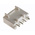 Hirose DF33C Series Straight Through Hole PCB Header, 4 Contact(s), 3.3mm Pitch, 1 Row(s), Shrouded