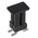 TE Connectivity AMPMODU MOD II Series Straight Surface Mount Pin Header, 4 Contact(s), 2.54mm Pitch, 2 Row(s),