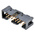 3M 2500 Series Right Angle Through Hole PCB Header, 16 Contact(s), 2.54mm Pitch, 2 Row(s), Shrouded