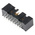 Hirose HIF3FC Series Straight Through Hole PCB Header, 16 Contact(s), 2.54mm Pitch, 2 Row(s), Shrouded