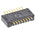 Molex SlimStack Series Straight Surface Mount PCB Header, 16 Contact(s), 0.5mm Pitch, 2 Row(s), Shrouded
