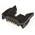 Amphenol T816 Series Straight Through Hole PCB Header, 10 Contact(s), 2.54mm Pitch, 2 Row(s), Shrouded