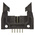 Amphenol T816 Series Straight Through Hole PCB Header, 10 Contact(s), 2.54mm Pitch, 2 Row(s), Shrouded