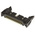 Amphenol T816 Series Straight Through Hole PCB Header, 26 Contact(s), 2.54mm Pitch, 2 Row(s), Shrouded