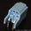 JST PSI Series Right Angle Through Hole PCB Header, 2 Contact(s), 4.0mm Pitch, 1 Row(s), Shrouded
