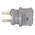 Staubli Grey, Male to Female Test Connector Adapter - Socket Size: 4mm