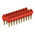 Staubli Straight PCB Socket, 20-Contact, 2-Row, 12mm Pitch, Solder Termination