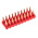Staubli Straight PCB Socket, 20-Contact, 2-Row, 12mm Pitch, Solder Termination