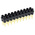 Staubli Straight PCB Socket, 20-Contact, 2-Row, 6mm Pitch, Solder Termination