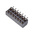 Samtec CLM Series Straight Surface Mount PCB Socket, 14-Contact, 2-Row, 1mm Pitch, Solder Termination