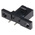 ITT Cannon Straight Through Hole Mount PCB Socket, 2-Contact, 1-Row, 5.08mm Pitch, Solder Termination