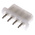 TE Connectivity Commercial MATE-N-LOK Series Straight Through Hole Mount PCB Socket, 4-Contact, 1-Row, 5.08mm Pitch,