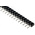 Winslow Straight Through Hole Mount Socket Strip, 20-Contact, 1-Row, 2.54mm Pitch, Solder Termination
