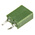 TE Connectivity AMPMODU HV100 Series Straight Through Hole Mount PCB Socket, 2-Contact, 1-Row, 2.54mm Pitch, Solder