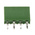 TE Connectivity AMPMODU HV100 Series Straight Through Hole Mount PCB Socket, 4-Contact, 1-Row, 2.54mm Pitch, Solder