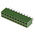 TE Connectivity AMPMODU HV100 Series Straight Through Hole Mount PCB Socket, 20-Contact, 2-Row, 2.54mm Pitch, Solder