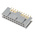3M 8500 Series Straight Through Hole Mount PCB Socket, 20-Contact, 2-Row, 2.54mm Pitch, Solder Termination