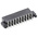 Samtec SFM Series Straight Surface Mount PCB Socket, 20-Contact, 2-Row, 1.27mm Pitch, Solder Termination
