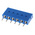 Amphenol Communications Solutions Dubox Series Straight Through Hole Mount PCB Socket, 6-Contact, 1-Row, 2.54mm Pitch,