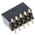 HARWIN Straight Surface Mount PCB Socket, 10-Contact, 2-Row, 1.27mm Pitch, Solder Termination
