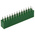 TE Connectivity AMPMODU HV100 Series Straight Through Hole Mount PCB Socket, 26-Contact, 2-Row, 2.54mm Pitch, Solder