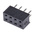 HARWIN Straight Through Hole Mount PCB Socket, 8-Contact, 2-Row, 2mm Pitch, Solder Termination