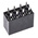 HARWIN Straight Through Hole Mount PCB Socket, 8-Contact, 2-Row, 2.54mm Pitch, Solder Termination