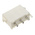 TE Connectivity Universal MATE-N-LOK Series Straight Through Hole Mount PCB Socket, 3-Contact, 1-Row, 6.35mm Pitch,