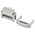 3M 891 Series Right Angle Cable Mount PCB Socket, 10-Contact, 2-Row, 2.54mm Pitch, IDT Termination