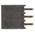 Samtec SSQ Series Straight Through Hole Mount PCB Socket, 6-Contact, 2-Row, 2.54mm Pitch, Solder Termination