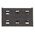 Samtec SSQ Series Straight Through Hole Mount PCB Socket, 6-Contact, 2-Row, 2.54mm Pitch, Solder Termination