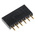 Samtec SSQ Series Straight Through Hole Mount PCB Socket, 6-Contact, 1-Row, 2.54mm Pitch, Solder Termination