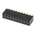 Samtec SSQ Series Straight Through Hole Mount PCB Socket, 20-Contact, 2-Row, 2.54mm Pitch, Solder Termination