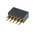 Samtec SSW Series Straight Through Hole Mount PCB Socket, 10-Contact, 2-Row, 2.54mm Pitch, Solder Termination