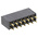 Samtec SSW Series Straight Through Hole Mount PCB Socket, 14-Contact, 2-Row, 2.54mm Pitch, Solder Termination