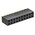 Samtec SSW Series Straight Through Hole Mount PCB Socket, 20-Contact, 2-Row, 2.54mm Pitch, Solder Termination