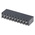 Samtec SSW Series Straight Through Hole Mount PCB Socket, 20-Contact, 2-Row, 2.54mm Pitch, Solder Termination